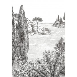 Papier peint Panoramique CYPRES par Isidore Leroy