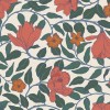 Papier peint Panoramique floral vintage et Art déco Magnolia par Tenue de Ville