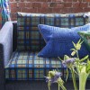 Nouvelle collection de tissus automne 2021 MADHYA fabrics Tissu à motif tartan PATIALI par Designers Guild