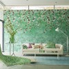 Papier peint Panoramique ASSAM BLOSSOM de la collection PAPIERS PEINTS SCENES & MURALS II par Designers Guild