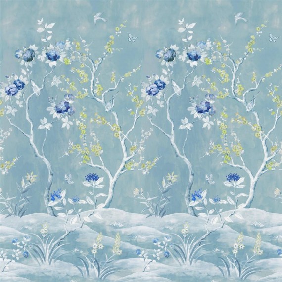 Papier peint Panoramique MANOHARI de la collection PAPIERS PEINTS SCENES & MURALS II par Designers Guild