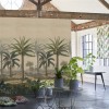 Papier peint Panoramique PALM TRAIL SCENE 2 SEPIA de la collection PAPIERS PEINTS SCENES & MURALS II par Designers Guild