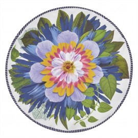COUSSIN FLORAL ROND FLORIBUNDA RUISSEAU PAR CHRISTIAN LACROIX