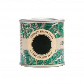 Échantillon peinture verte foncée Farrow and Ball Chine Green No 35 100 ml 