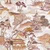 Papier peint Nara de la nouvelle collection aux inspirations asiatique (japon, inde) Archipel de Casamance