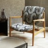 Tissu siège fauteuil NAJA nouvelle collection PERIPETIES par NOBILIS