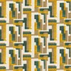 Tissu géométrique pour siège et coussins BEBOP nouvelle collection PADDINGTON par Casamance
