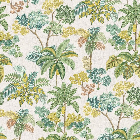 Papier peint végétal MALABAR de l'éditeur anglais Osborne & Little collection EMPYREA