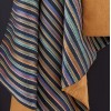 Tissu haut de gamme à rayures pour rideaux KANDY nouvelle collection EMPYREA par Osborne and Little