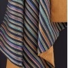Tissu haut de gamme à rayures pour rideaux KANDY nouvelle collection EMPYREA par Osborne and Little