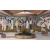 Papier peint panoramique d'hommes et femmes Ndebele de Elitis Collection 360°