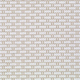 Revêtement mural blanc et noir Casual sur support intissé de la collection Vestiaire masculin Elitis
