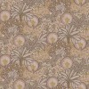 Papier peint végétal Persée de Casamance | Bleu Tortue