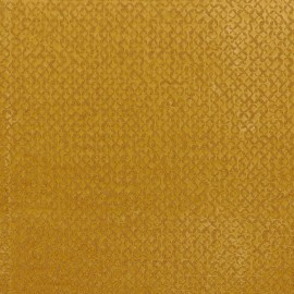 Tissu velours Nastie de Casamance | Bleu Tortue
