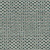 Tissu faux-uni géométrique Chester de Casamance | Bleu Tortue