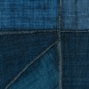 Papier peint raphia Kungbo d' Elitis | Bleu Tortue 