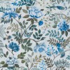 Papier peint floral Porcelaine de Chine - Designers Guild  Bleu Tortue