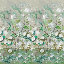  Papier peint panoramique Fleur Orientale de Designers Guild 