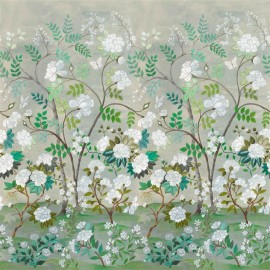  Papier peint panoramique Fleur Orientale de Designers Guild 