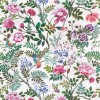 Tissu floral Porcelaine de chine de Designers Guild | Bleu Tortue