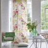 Tissu floral Carmontelle de Designers Guild | Bleu Tortue
