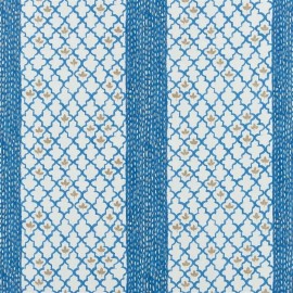 Tissu Pergola Trellis de Designers Guild | Bleu Tortue