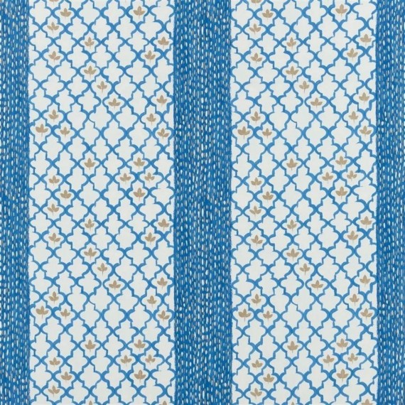 Tissu Pergola Trellis de Designers Guild | Bleu Tortue