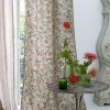Tissu en lin Fleur Indienne de Designers Guild | Bleu Tortue