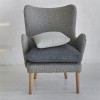 Tissu tweed Watkin de Designers Guild | Bleu Tortue