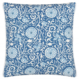 Coussin outdoor Shaqui par Designers Guild | Bleu Tortue