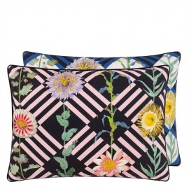 Coussin Flower's Game Bourgeon de Christian Lacroix | Bleu Tortue