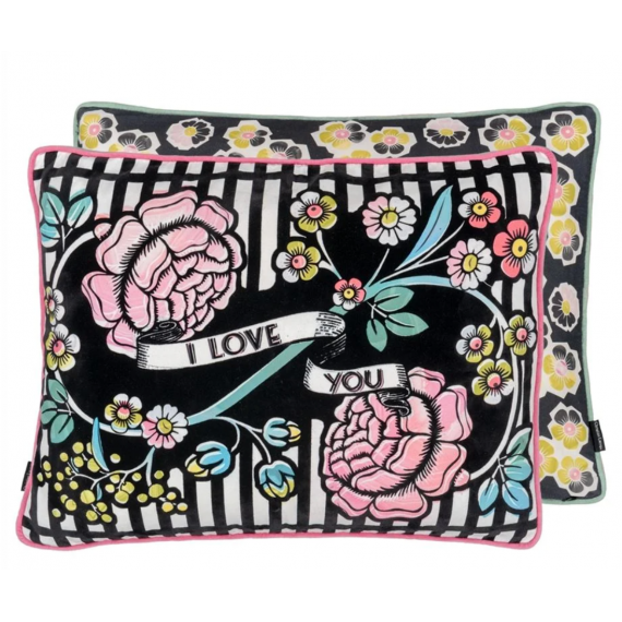 Coussin In Love Multicolorede Christian Lacroix | Bleu Tortue