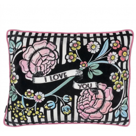 Coussin In Love Multicolorede Christian Lacroix | Bleu Tortue