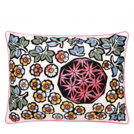 Coussin Garden Mix  Multicolore de Christian Lacroix | Bleu Tortue