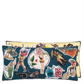 Coussin Circus Multicolore de Christian Lacroix | Bleu Tortue
