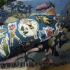 Coussin Circus Multicolore de Christian Lacroix | Bleu Tortue