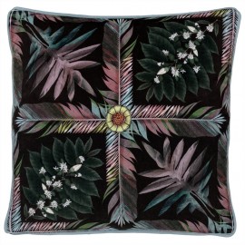 Coussin Feather Park Jais de Christian Lacroix | Bleu Tortue