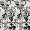 Papier peint Algae Bloom de Christian Lacroix | Bleu Tortue