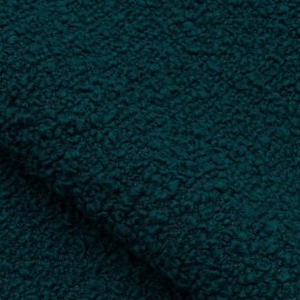 Tissu bouclette Taïga de Nobilis | Bleu Tortue