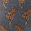 Papier peint Tyger Tyger de Matthew Williamson | Bleu Tortue