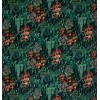 Tissu en velours Green Wall Velvet - Osborne and Little | Bleu Tortue