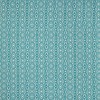 Tissu outdoor ethnique Kuba - Osborne and Little | Bleu Tortue