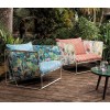 Tissu outdoor marin Maritima - Osborne and Little | Bleu Tortue