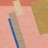 Tissu Corso pour siège et rideaux par Elitis | Bleu Tortue