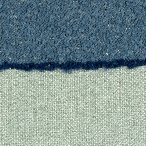 Tissu Levante pour confection de siège par Elitis | Bleu Tortue