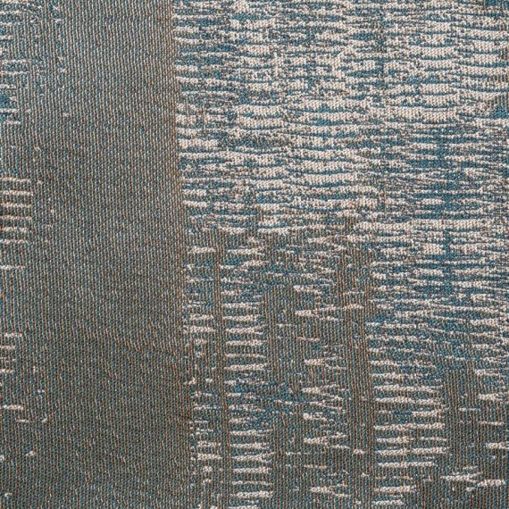 Tissu Sera pour confection de rideau par Elitis | Bleu Tortue