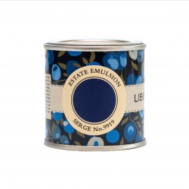 Peinture bleu foncé Serge No 9919 Farrow & Ball Collection Liberty couleur archivée