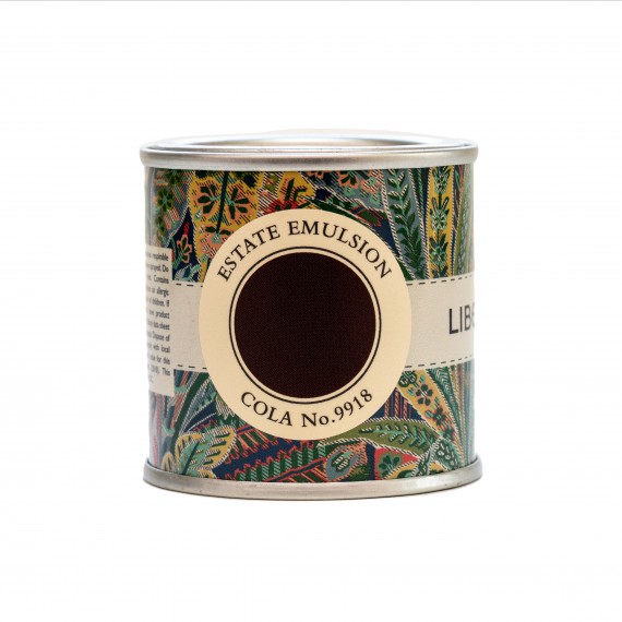 Peinture marron Cola No 9918 Farrow & Ball Collection Liberty couleur archivée