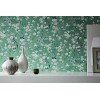 Papier peint Massingberd Blossom  - Little Greene | Bleu Tortue