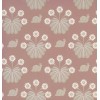 Papier peint floral Burges Snail - Little Greene | Bleu Tortue